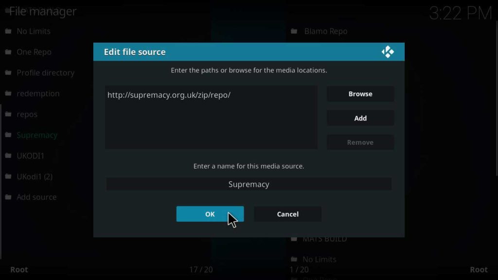 how to install supremacy kodi repository on jarvis