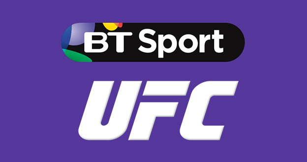 BT Sport stroom UFC in die Verenigde Koninkryk