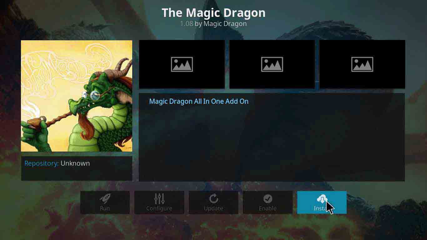 dragon magique